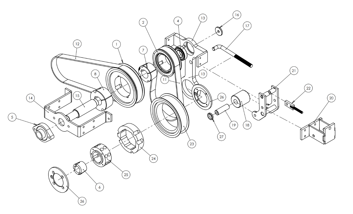 KIT-0241 LBE Clutch Assembly