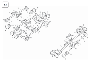 4.3 Roller Carrier Frames (Narrow Star Machines)