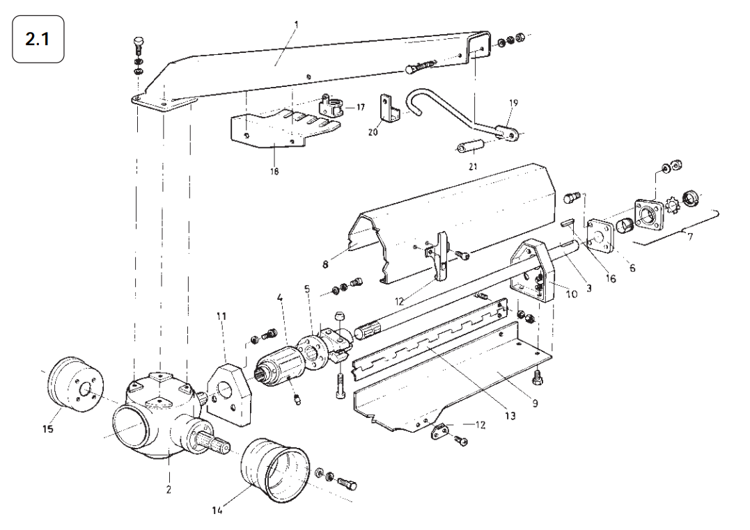 Rotor Drive Gearbox