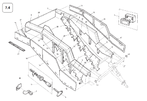 7.4 Doors, Guards and Wearplates (Open Front Machines - Up to 2011)