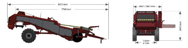 TRISTAR BASIC DESTONER (1535mm)